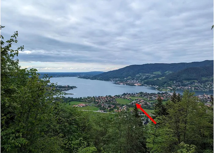 Garten 2-zimmer Whg In Bestlage In Rottach-egern, 400m Vom *