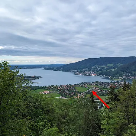Garten 2-zimmer Whg In Bestlage In Rottach-egern, 400m Vom *