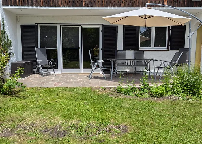 Garten 2-zimmer Whg In Bestlage In Rottach-egern, 400m Vom